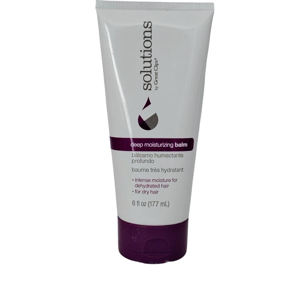 Great Clips Solutions Men Deep Moisturizing Balm Hair Beard Styling 6 oz. NEW
